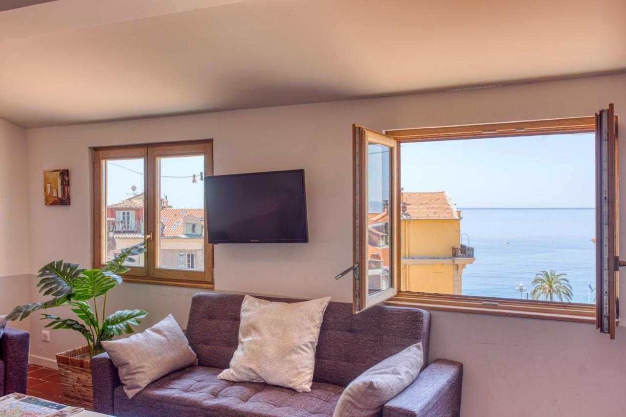 Le Gilly 6 - F3 Exceptionnel, Vue Mer, Moderne, Climatisation, Vieux-Nice Eksteriør bilde
